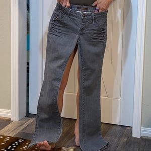 Grayed out Deener Jeans- EUC